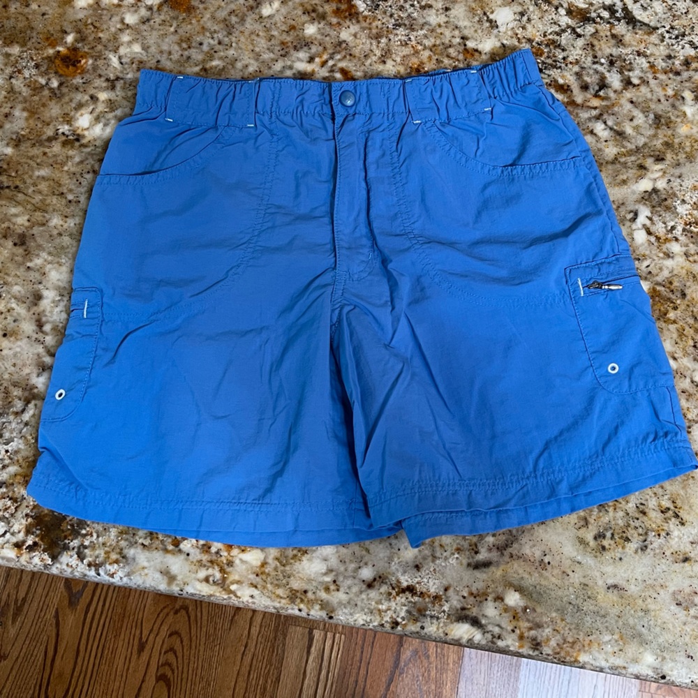 Columbia Cargo Shorts in Royal Blue Size S Small EXC